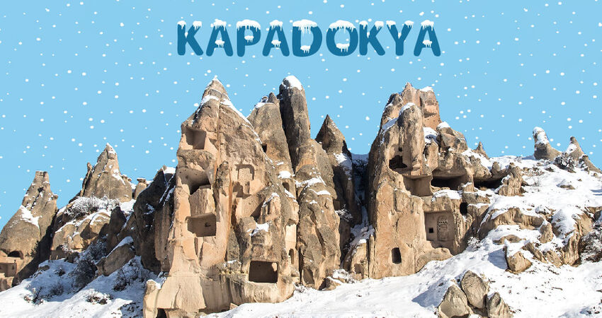 Otobüslü Kapadokya, Kayseri &  Erciyes Kayak Merkezi Turu