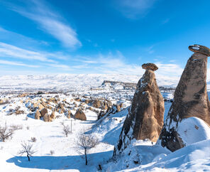 Uçaklı Kapadokya ve Erciyes Kayak Merkezi Turları (Sömestr 2025)